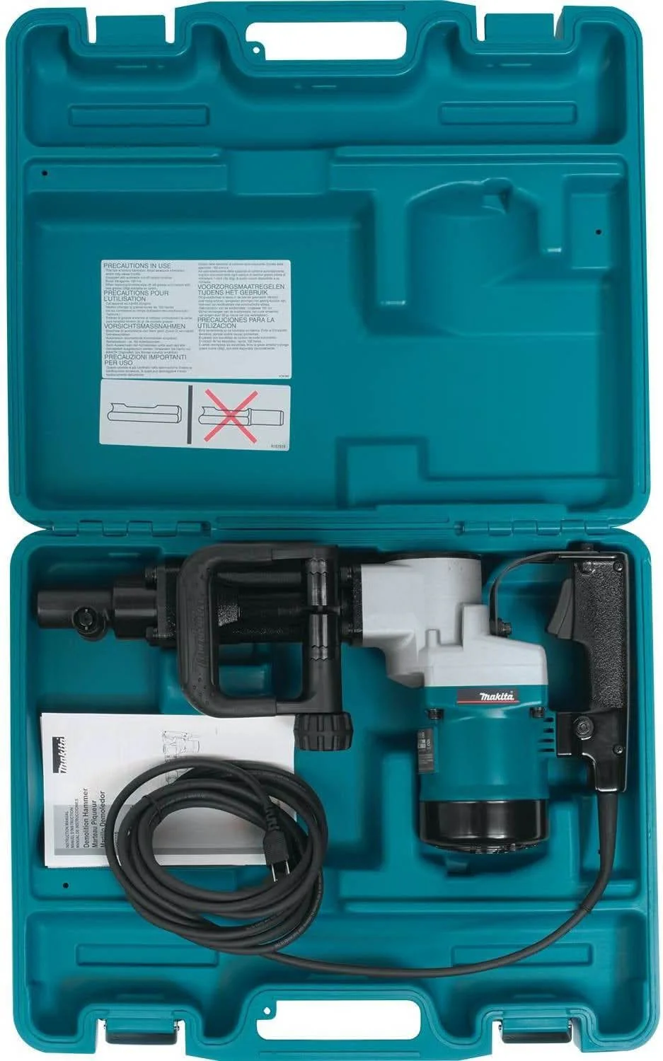 Makita HM1211B 20 lb. Demolition Hammer, accepts 3/4" Hex bits - Image 3