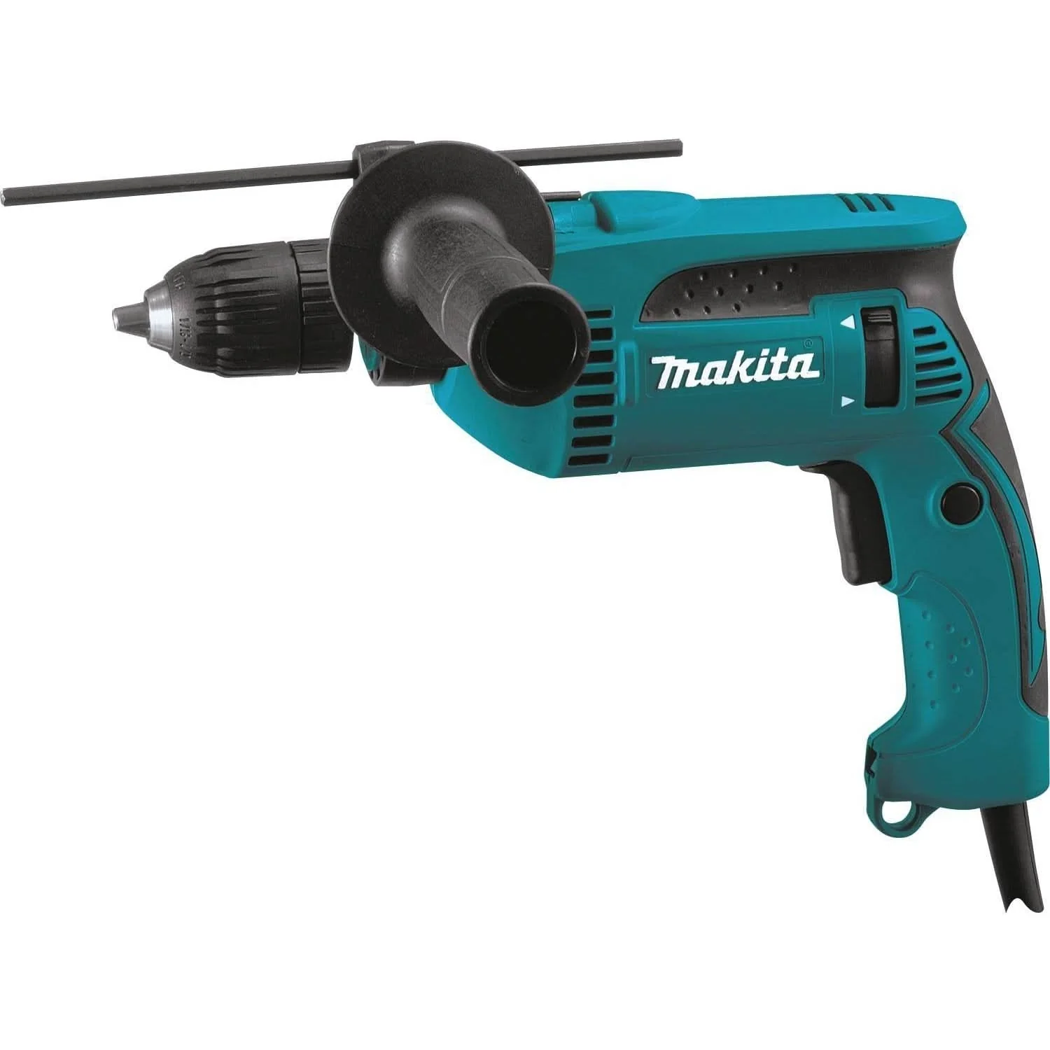 Makita HP1641K Corded 5/8″ Hammer Drill, with Keyless Chuck, Tool Case