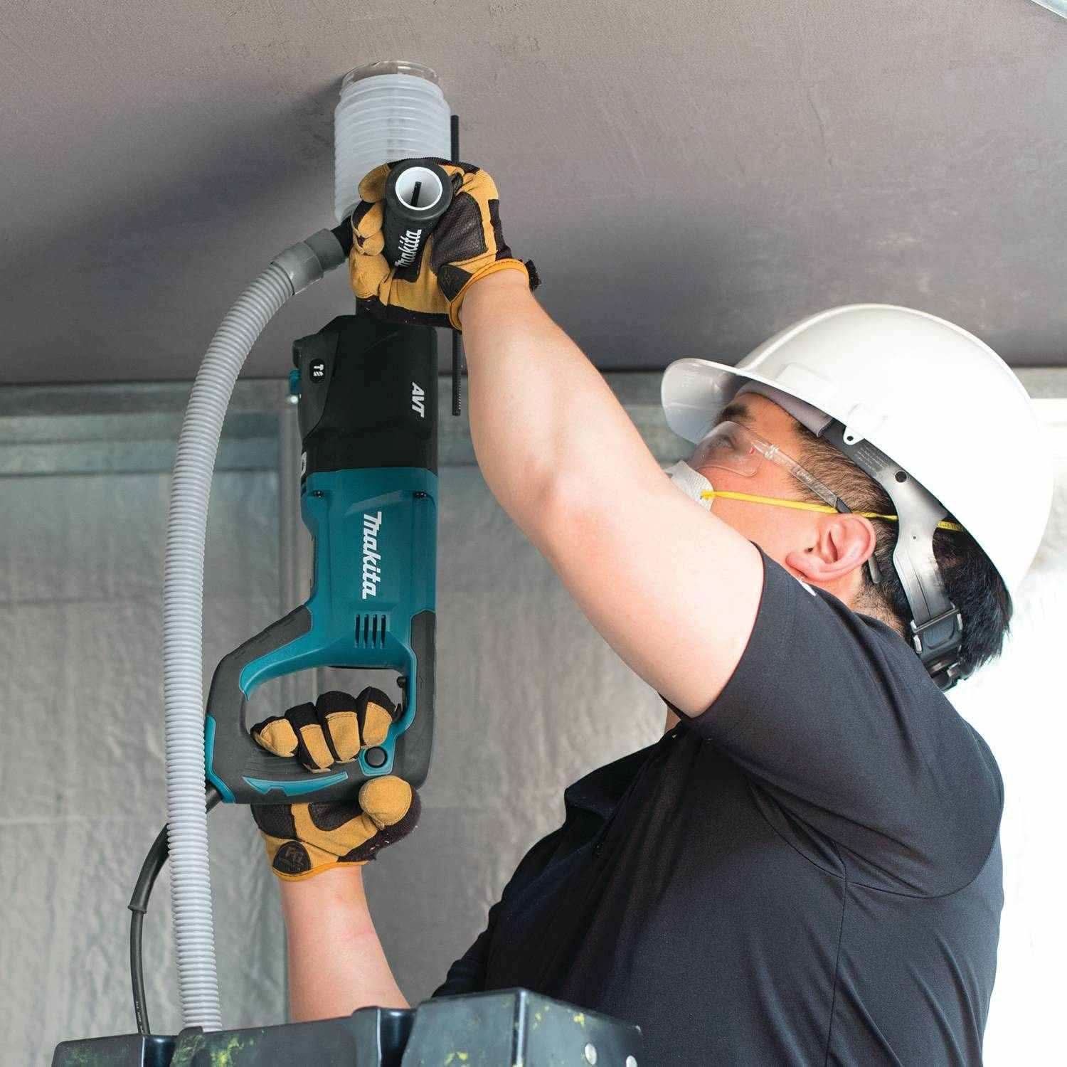 Makita HR2641 Corded 1" SDS-PLUS AVT Rotary Hammer (D-Handle) - Image 3