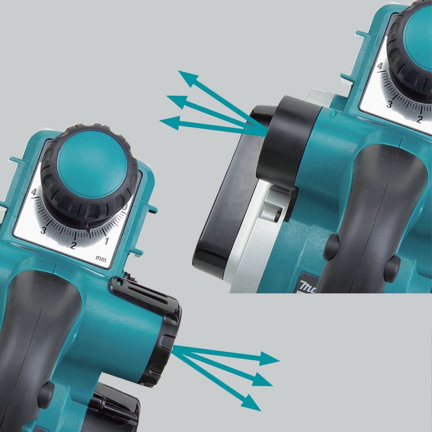 Makita KP0810 Corded 3-1/4" Planer - Image 3