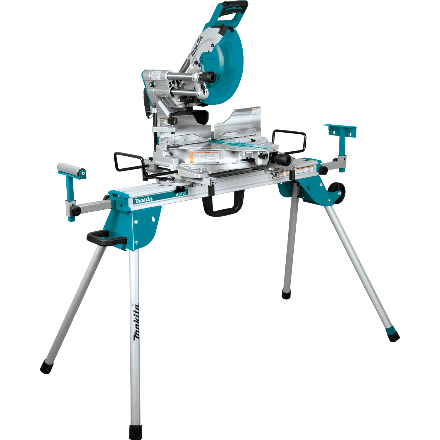 Makita LS1219LX Corded 12″ Dual-Bevel Sliding Compound Miter Saw with Laser and Stand