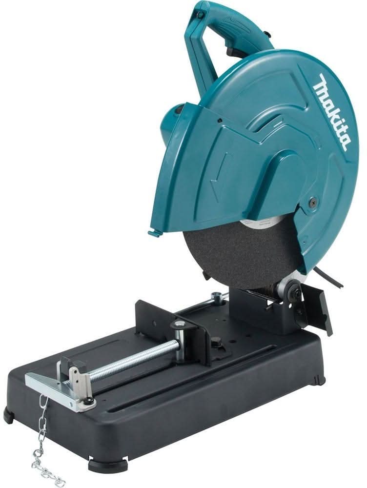 Makita 14" Cut-Off Saw with 5" X-LOCK High-Power Angle Grinder, with SJS - Image 2
