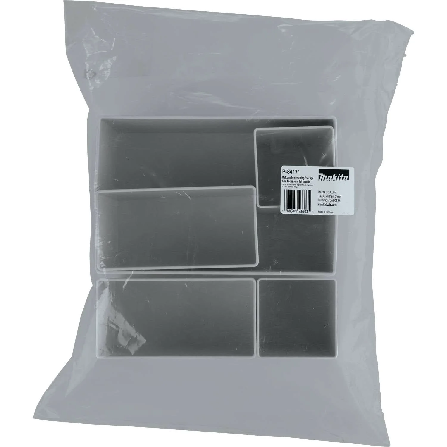 Makita P-84171 MAKPAC Interlocking Storage Box Inserts, 5/pk (PROMO) - Image 2