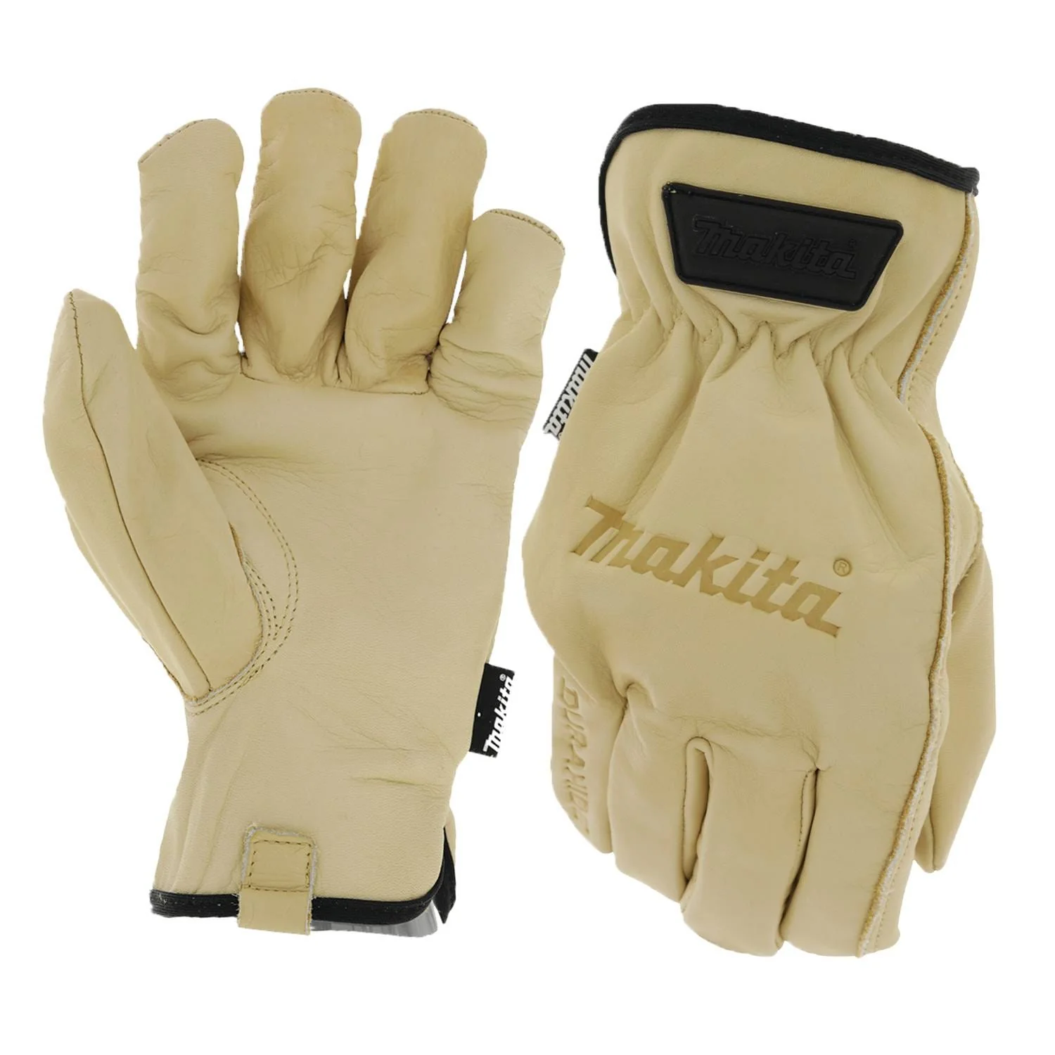 Makita 100% Genuine Leather Cow Driver Gloves - Image 1