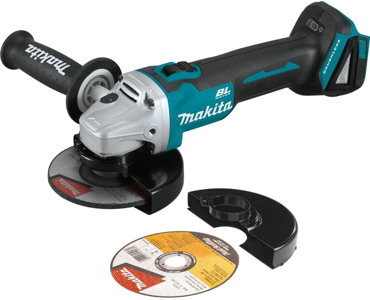 Makita 18V LXT Cordless 7/8" Rotary Hammer plus 18V LXT Brushless 4-1/2 in. / 5 in. Cut-Off Angle Grinder with Electric Brake - Image 3
