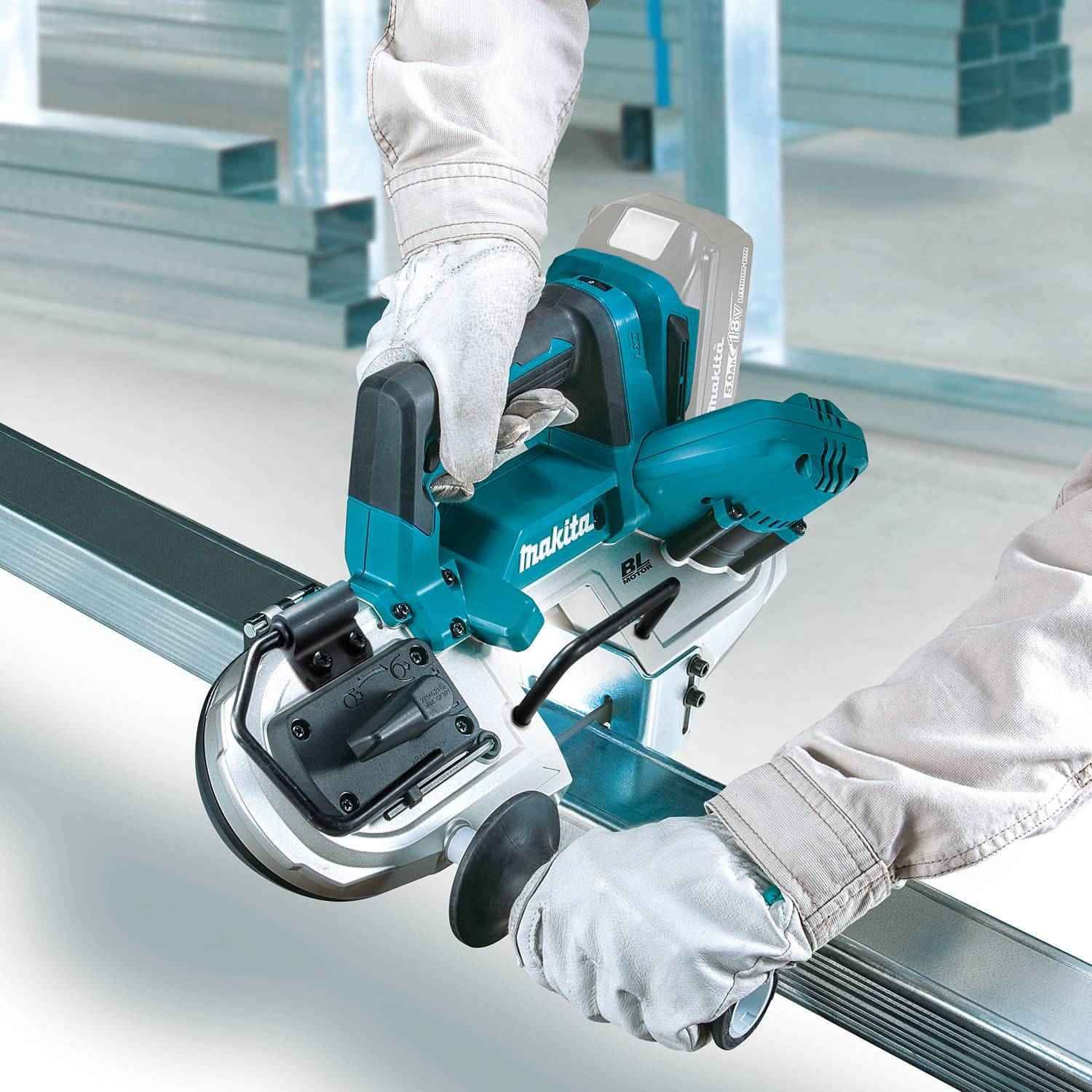 Makita XBP04Z 18V LXT Lithium-Ion Compact Brushless Cordless Band Saw, Tool Only - Image 3