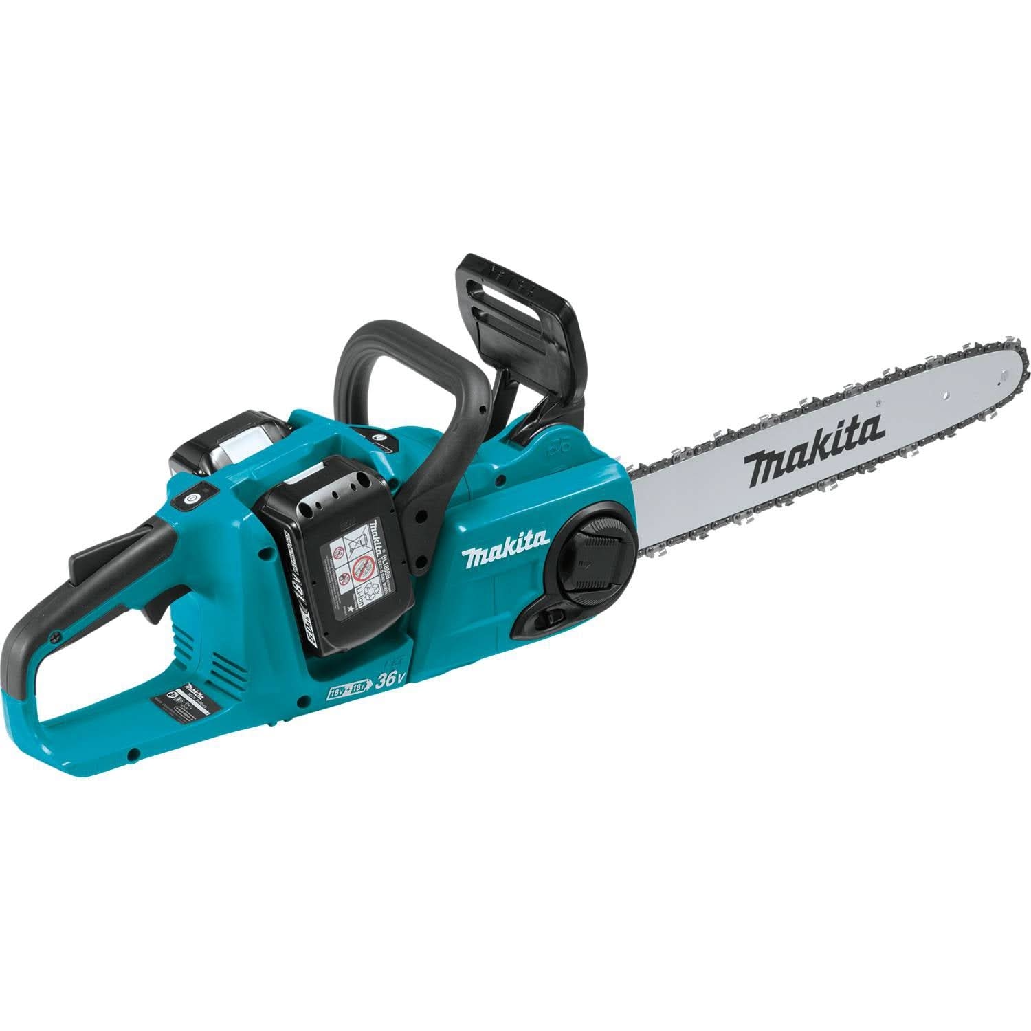 Makita XCU04PT 36V (18V X2) LXT Brushless 16" Chain Saw Kit (5.0Ah) - Image 2