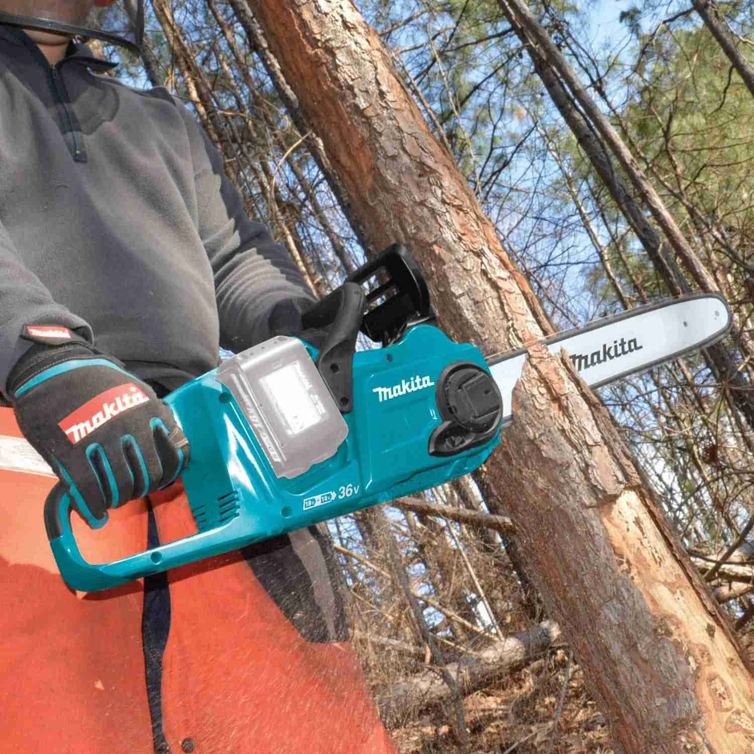 Makita XCU04Z 36V (18V X2) LXT Brushless 16" Chain Saw, Tool Only - Image 3