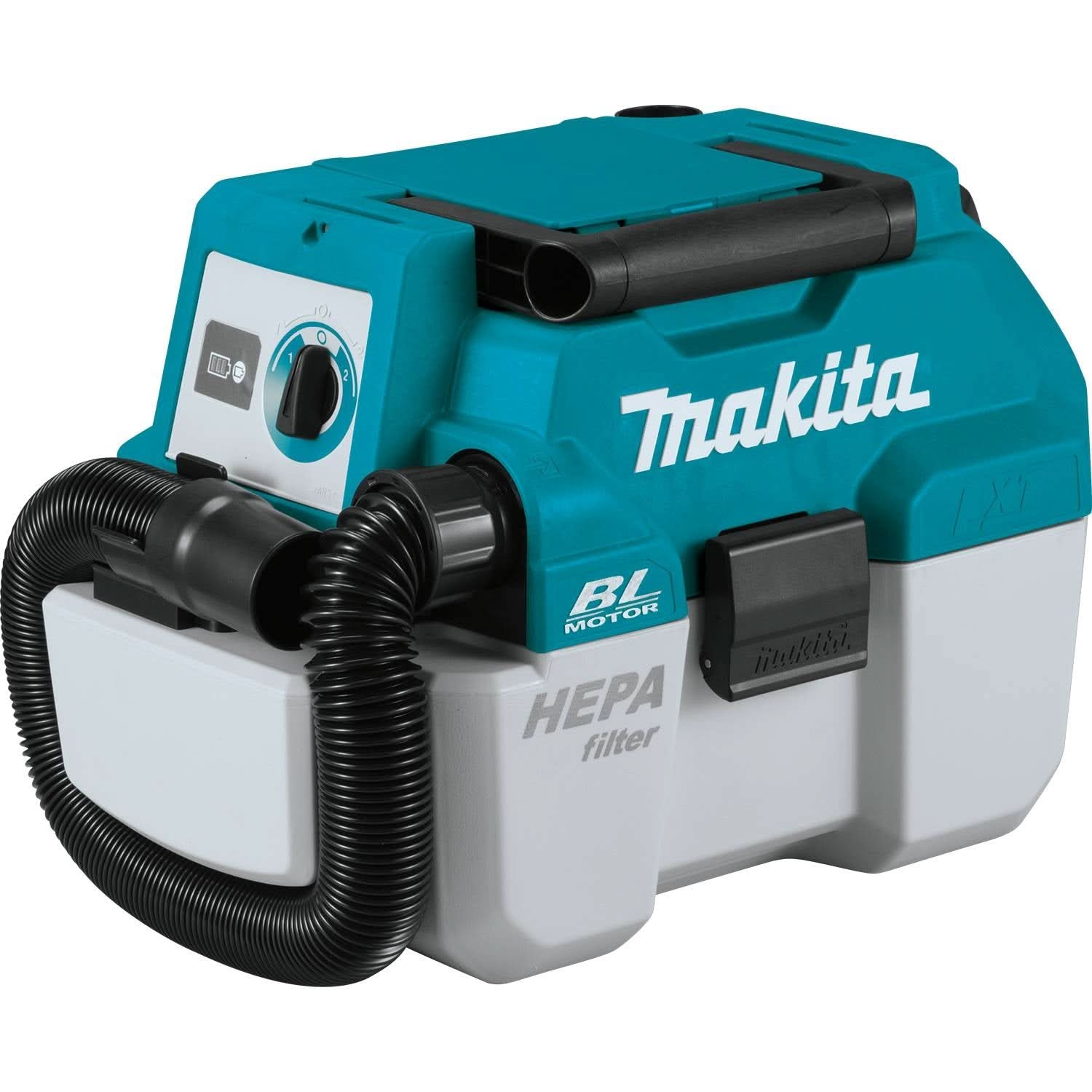 Makita XCV11Z 18V LXT Brushless 2-Gallon HEPA Wet / Dry Dust Extractor Vacuum, Tool Only (PROMO) - Image 1