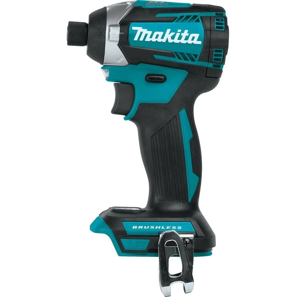Makita 18V Brushless Cordless Quick-Shift Mode 3-Speed Impact Driver with 66-Piece Contractor Bit Set in Systainer (Bare Tool) - Image 2