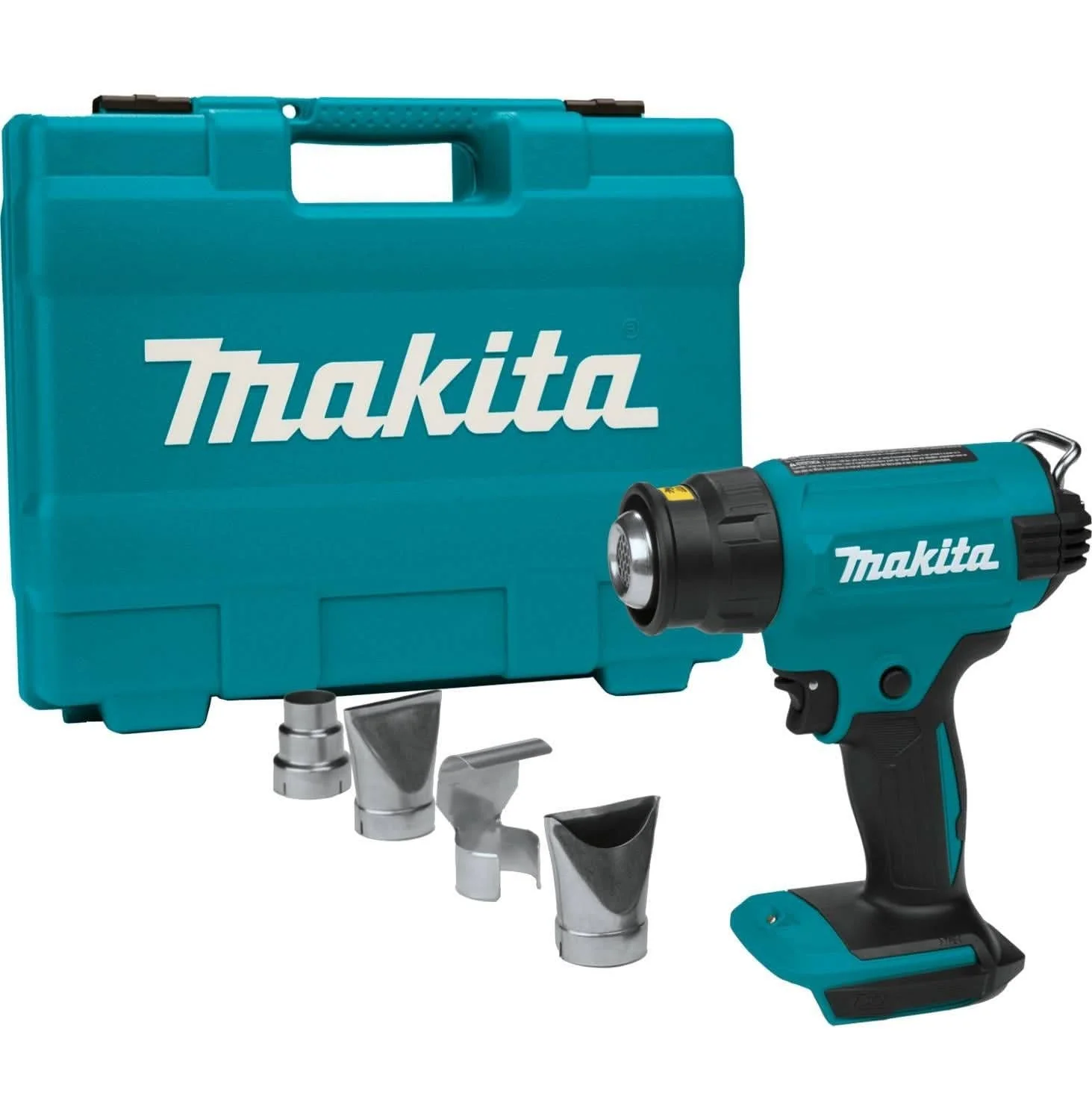 Makita 18V LXT Heat Gun w/ 18V LXT / 12V max CXT Bluetooth Radio & 18V LXT 5.0Ah Battery - Image 2
