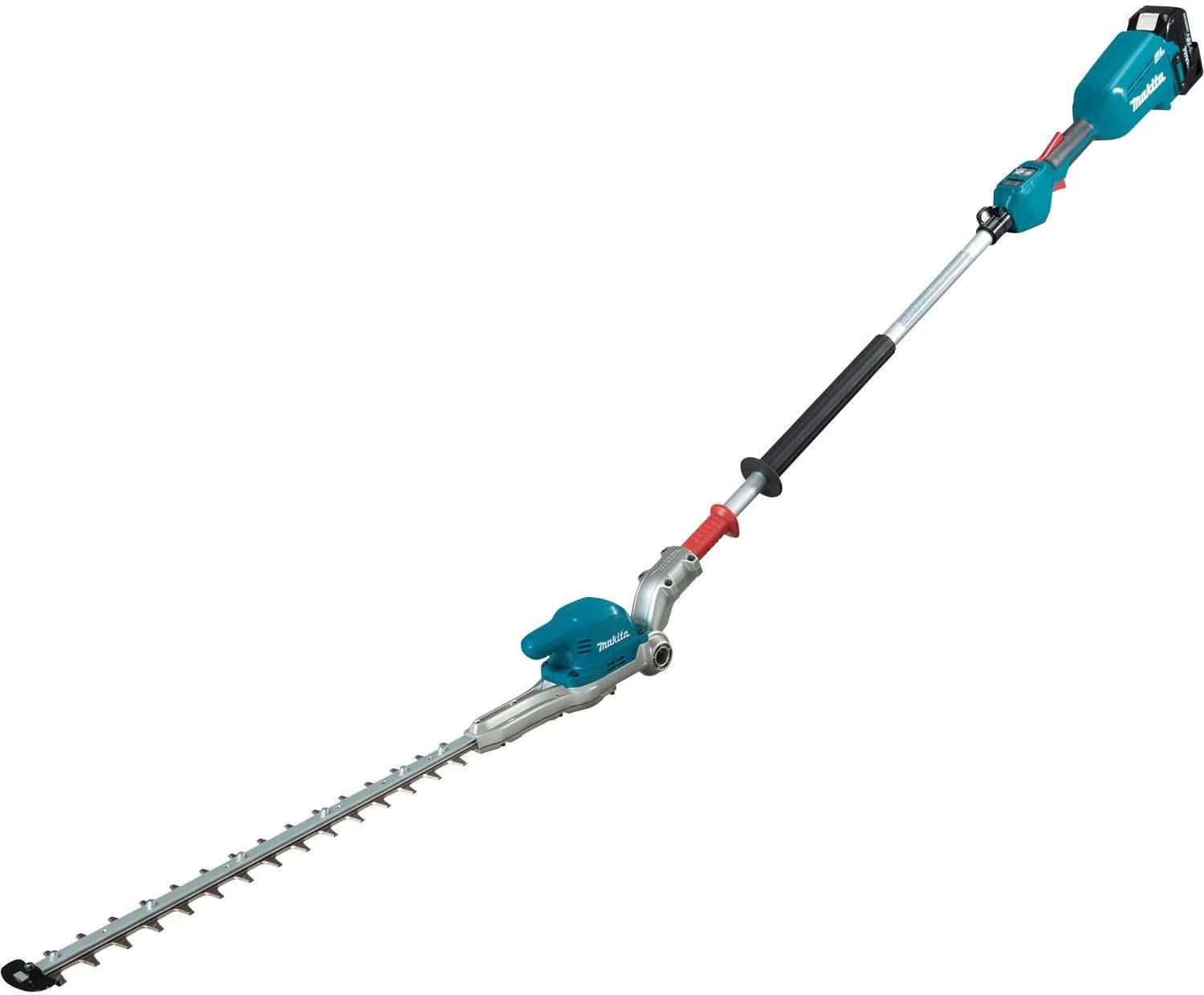 Makita XNU01T 18V LXT Lithium-Ion Brushless Cordless 20″ Articulating Pole Hedge Trimmer Kit (5.0Ah)