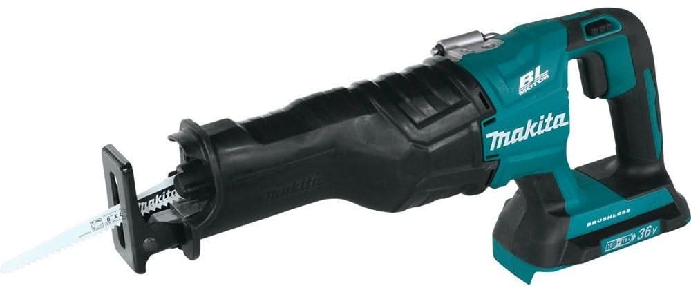 Makita 18V X2 (36V) Brushless Cordless Recipro Saw with 18V LXT 5.0AH Batteries, 2-Pack - Image 2