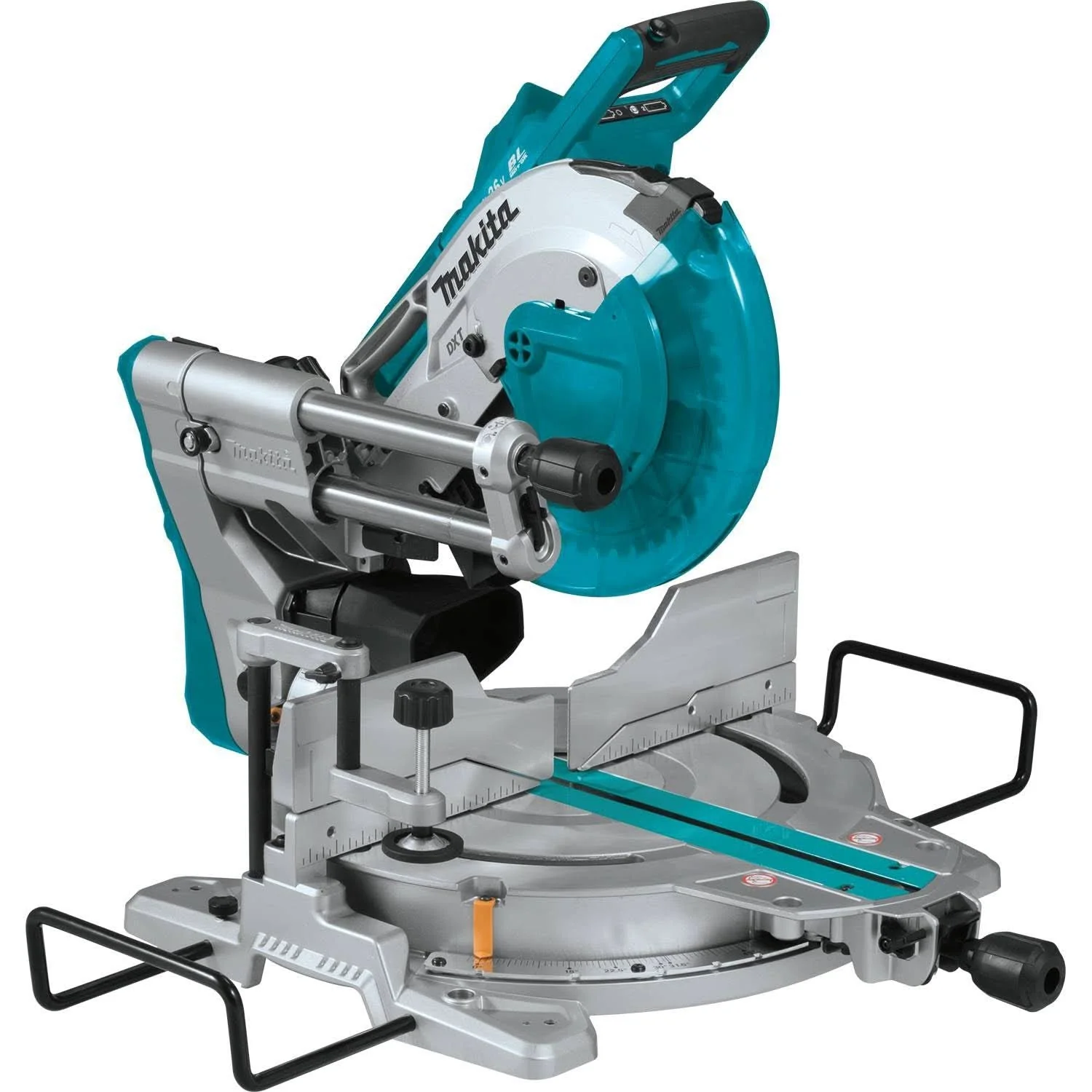 Makita XSL06Z 36V (18V X2) LXT Brushless 10″ Dual-Bevel Sliding Compound Miter Saw with Laser, Tool Only