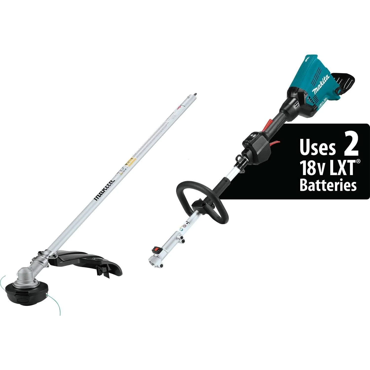 Makita XUX01M5PT 18V X2 (36V) LXT Brushless Cordless Couple Shaft Power Head 5.0Ah Kit w/ String Trimmer Attachment - Image 2