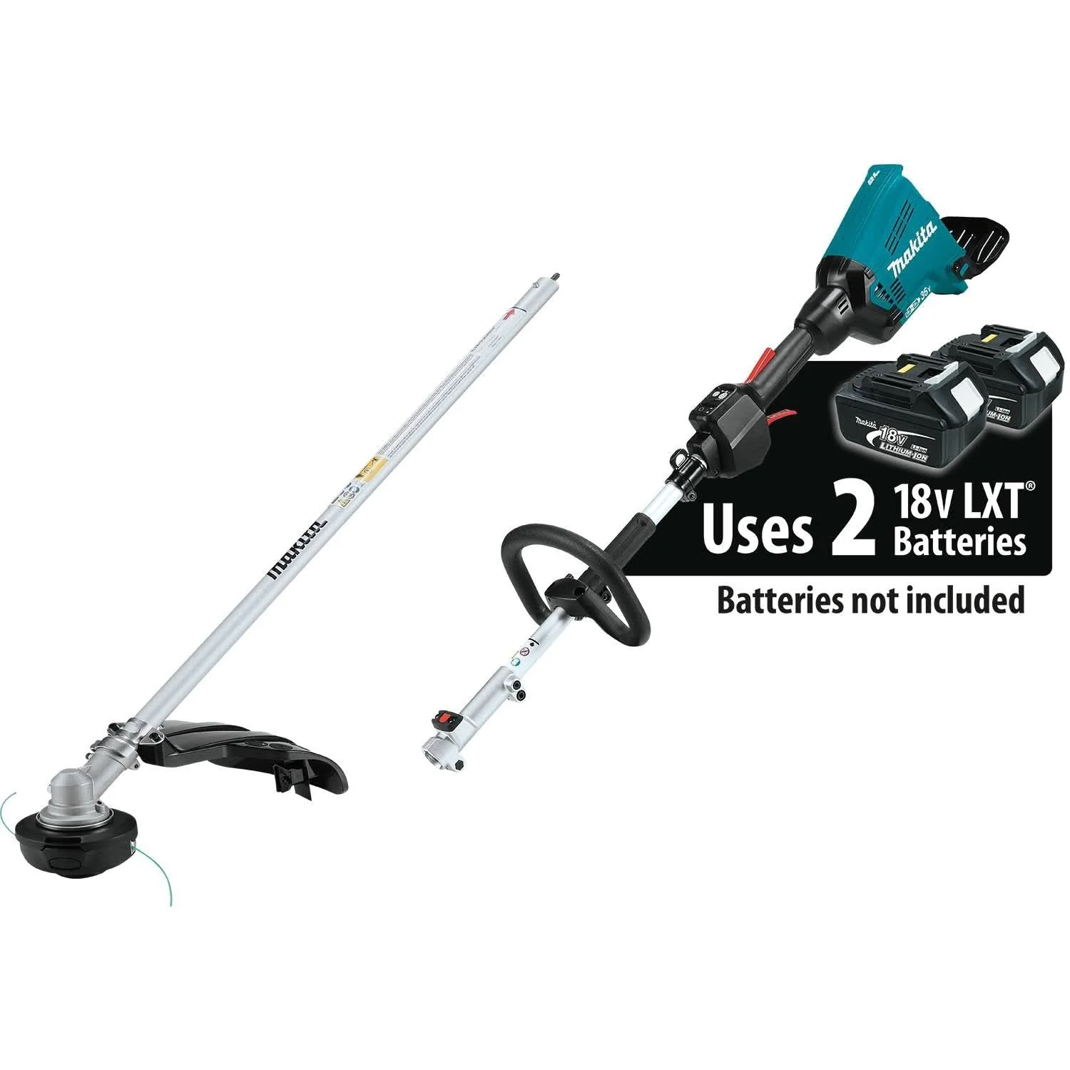 Makita XUX01ZM5 18V X2 (36V) LXT Brushless Cordless Couple Shaft Power Head w/ String Trimmer Attachment, Tool Only - Image 2