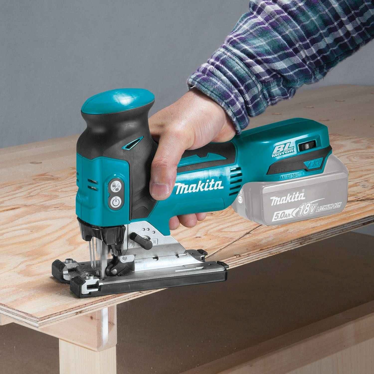 Makita XVJ01Z 18V LXT Lithium-Ion Brushless Cordless Barrel Grip Jig Saw, Tool Only - Image 2