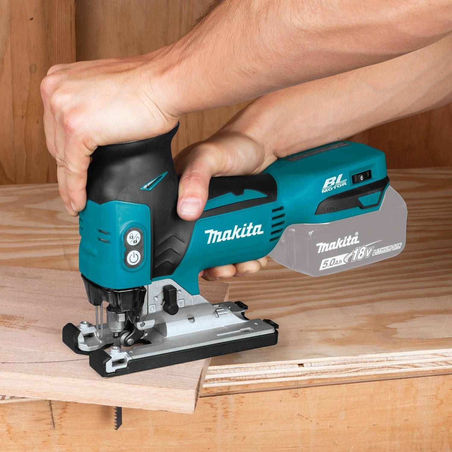 Makita XVJ01Z 18V LXT Lithium-Ion Brushless Cordless Barrel Grip Jig Saw, Tool Only - Image 3