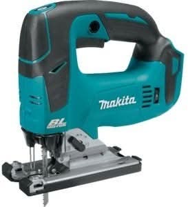 Makita 18V LXT Lithium-Ion Brushless Cordless Compact One-Handed Recipro Saw, 18V LXT Jigsaw, and 18V LXT 5.0aH Battery - Image 3