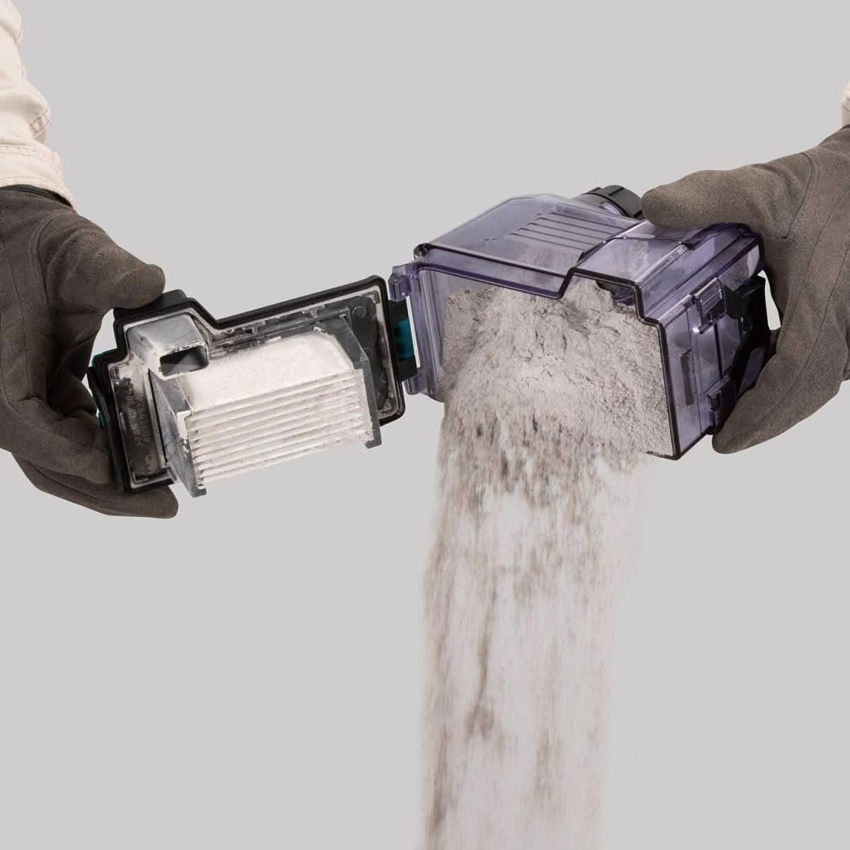Makita 191F50-3 Dust Case with HEPA Filter Cleaning Mechanism - Image 2