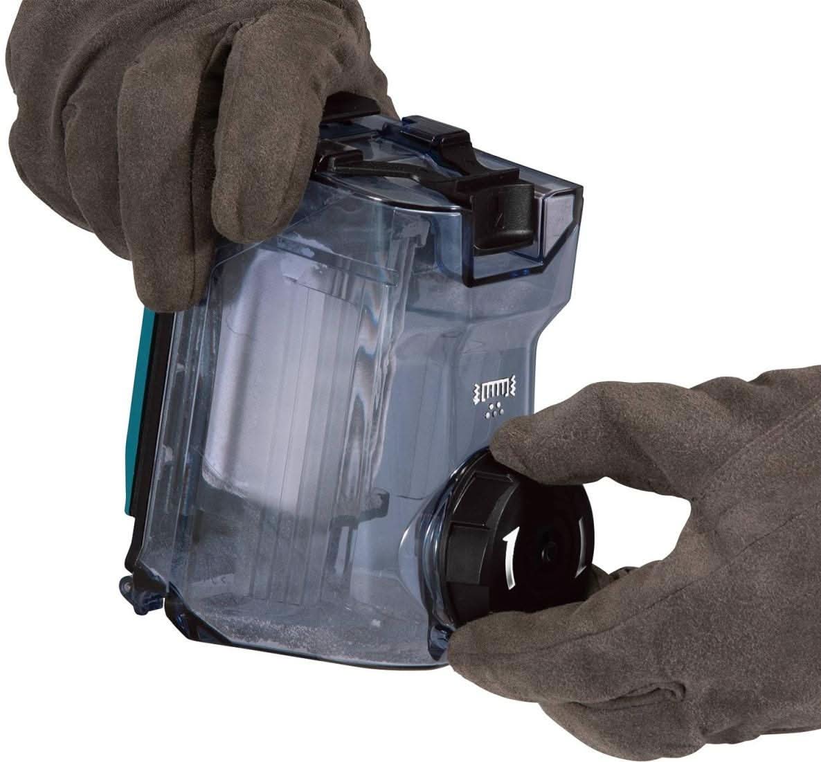 Makita 191F50-3 Dust Case with HEPA Filter Cleaning Mechanism - Image 3