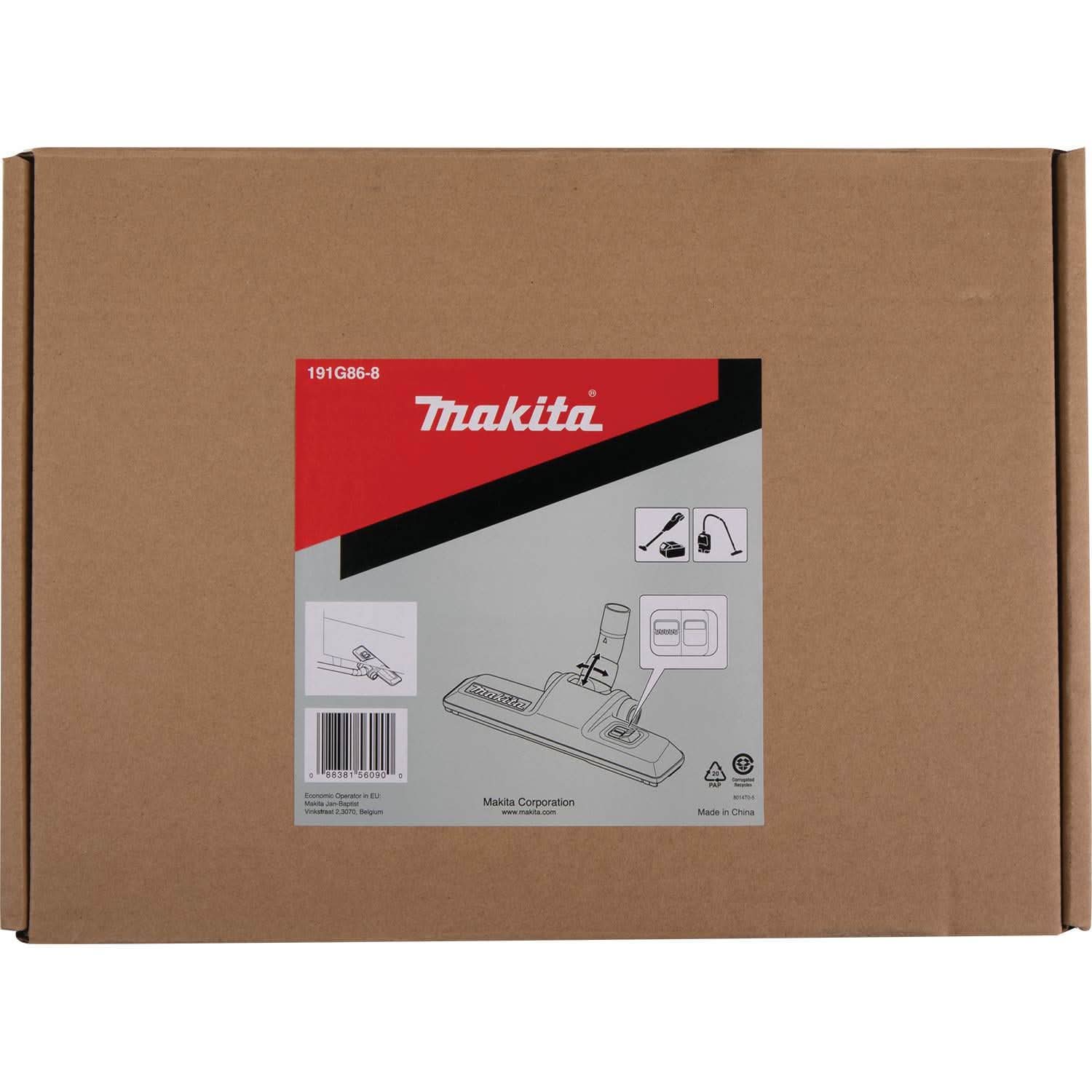 Makita 191G86-8 12-1/2" Floor Nozzle - Image 2