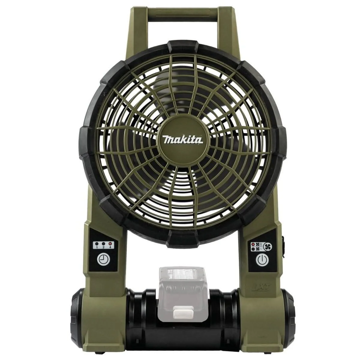 Makita Outdoor Adventure 18V LXT 9" Fan, Tool Only with Cordless Power Source (Bare Tool) - Image 2