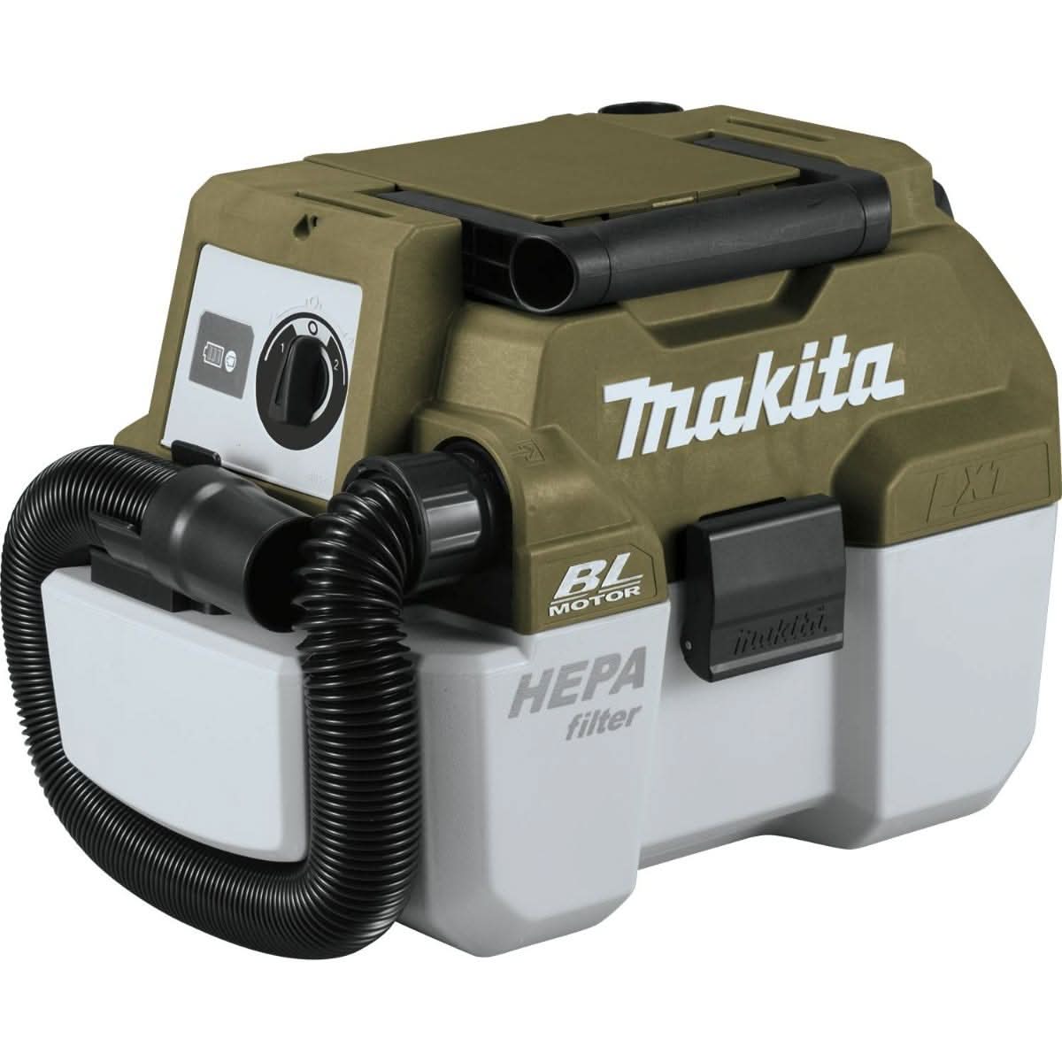 Makita Outdoor Adventure ADCV11Z 18V LXT Brushless Wet/Dry Vacuum with 18V LXT 5.0Ah Battery - Image 2