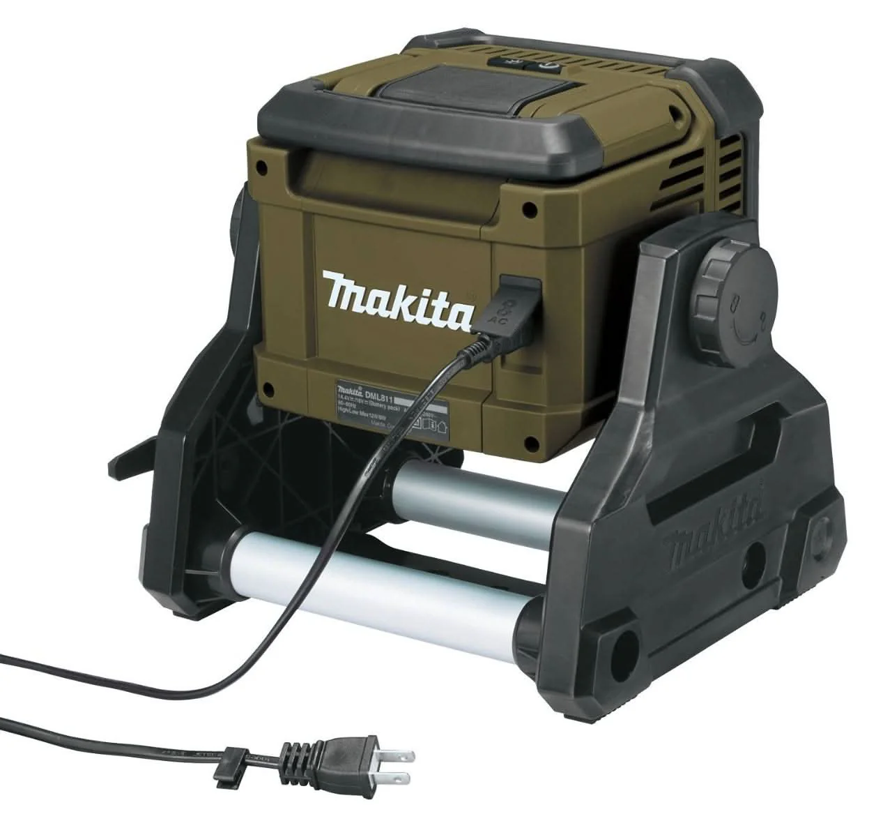 Makita ADML811 Outdoor Adventure 18V LXT Cordless/Corded LED Area Light, Light Only - Image 2