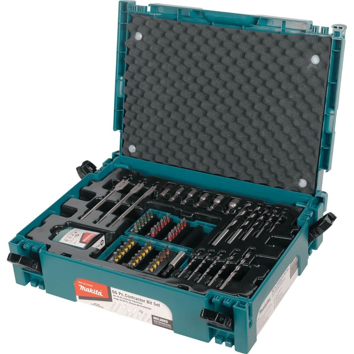 Makita 18V Brushless Cordless Quick-Shift Mode 3-Speed Impact Driver with 66-Piece Contractor Bit Set in Systainer (Bare Tool) - Image 3