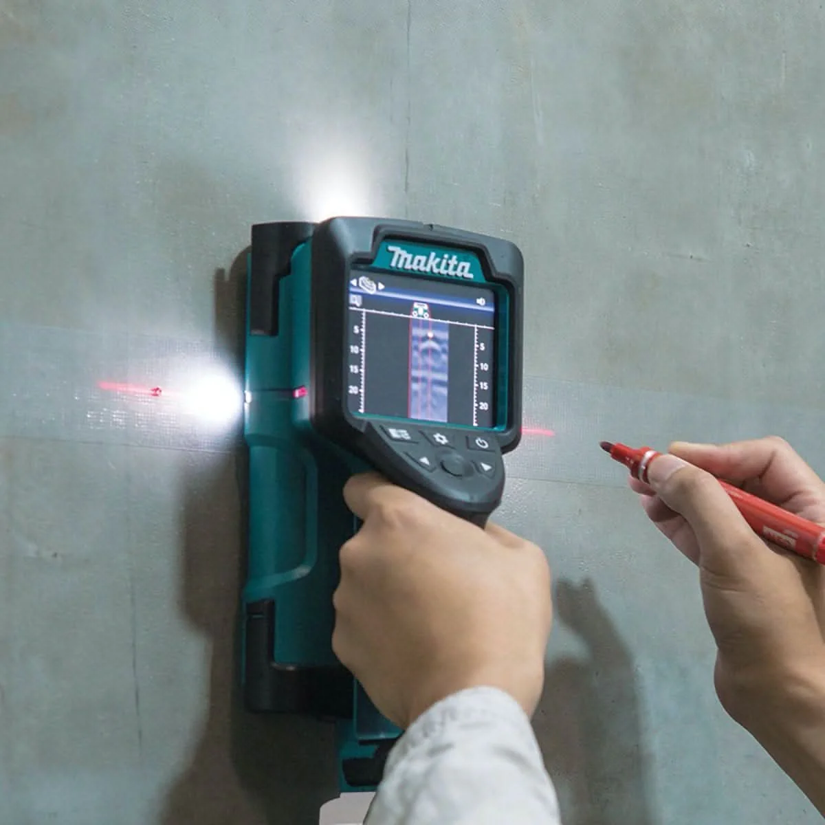 Makita DWD181ZJ 18V LXT Lithiumâ€‘Ion Cordless Multi-Surface Scanner with Interlocking Storage Case - Image 3