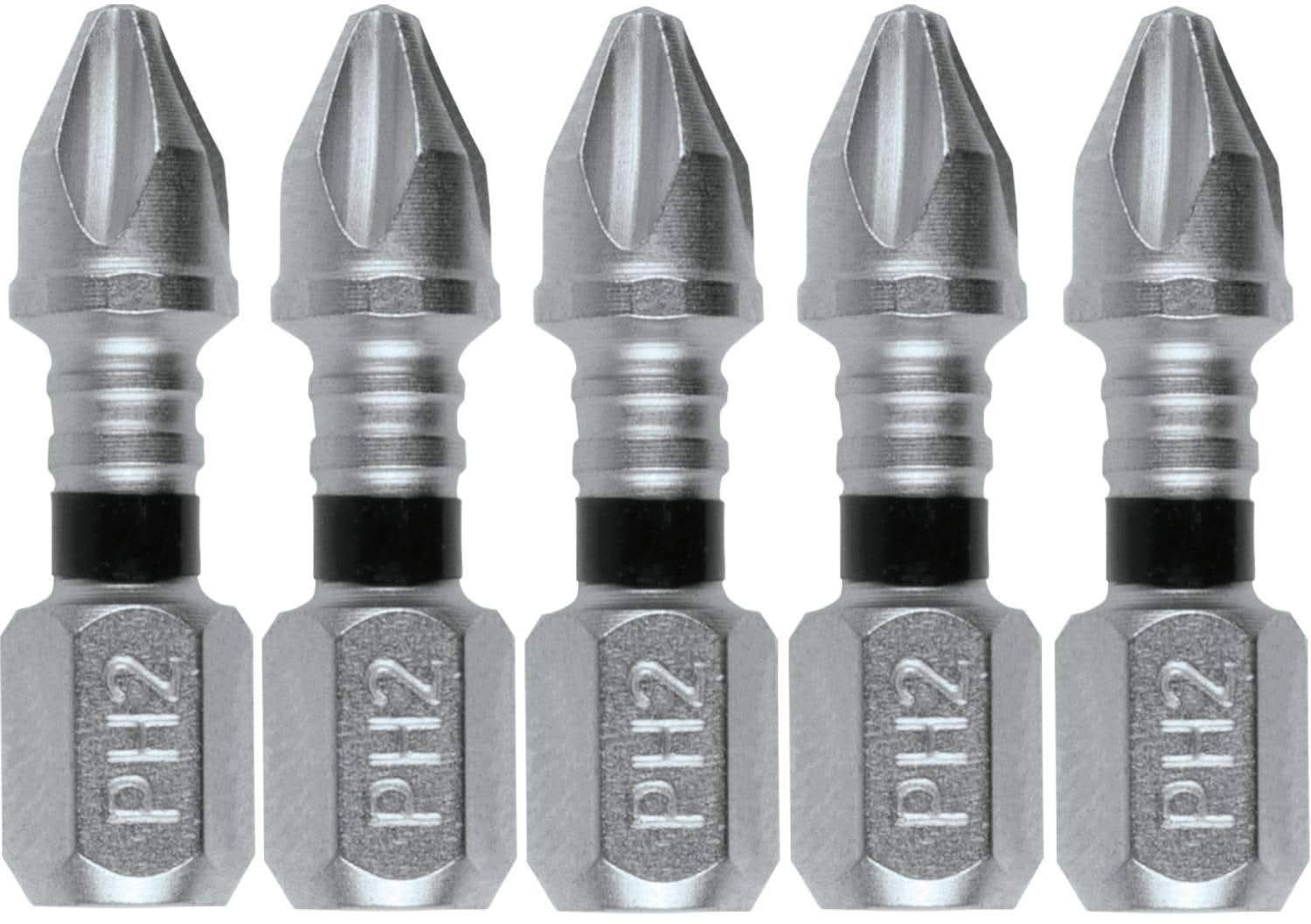 Makita E-00555 Impact XPS #2 Phillips 1" Insert Bit, 5/pk - Image 1