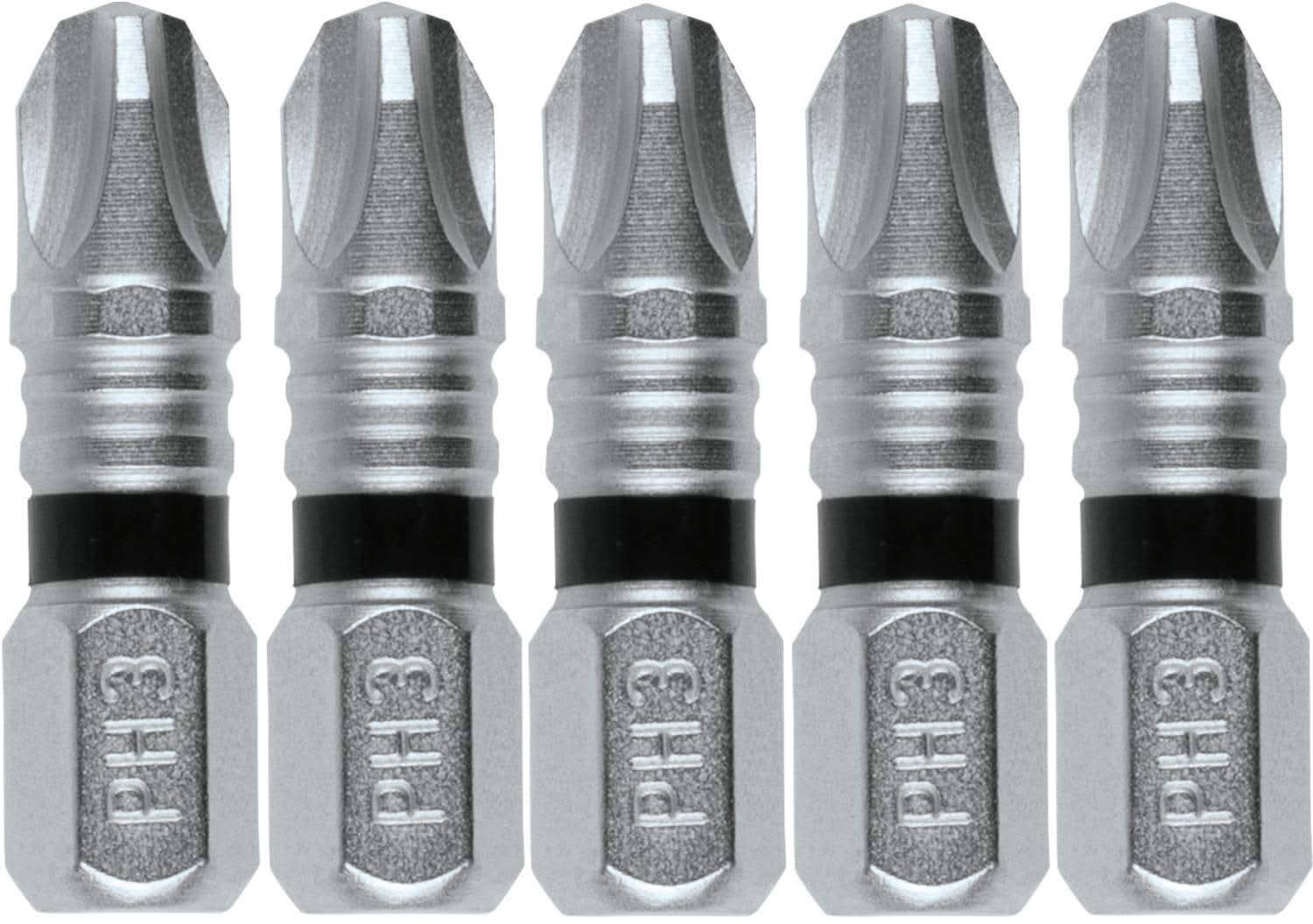 Makita E-00561 Impact XPS #3 Phillips 1" Insert Bit, 5/pk - Image 1