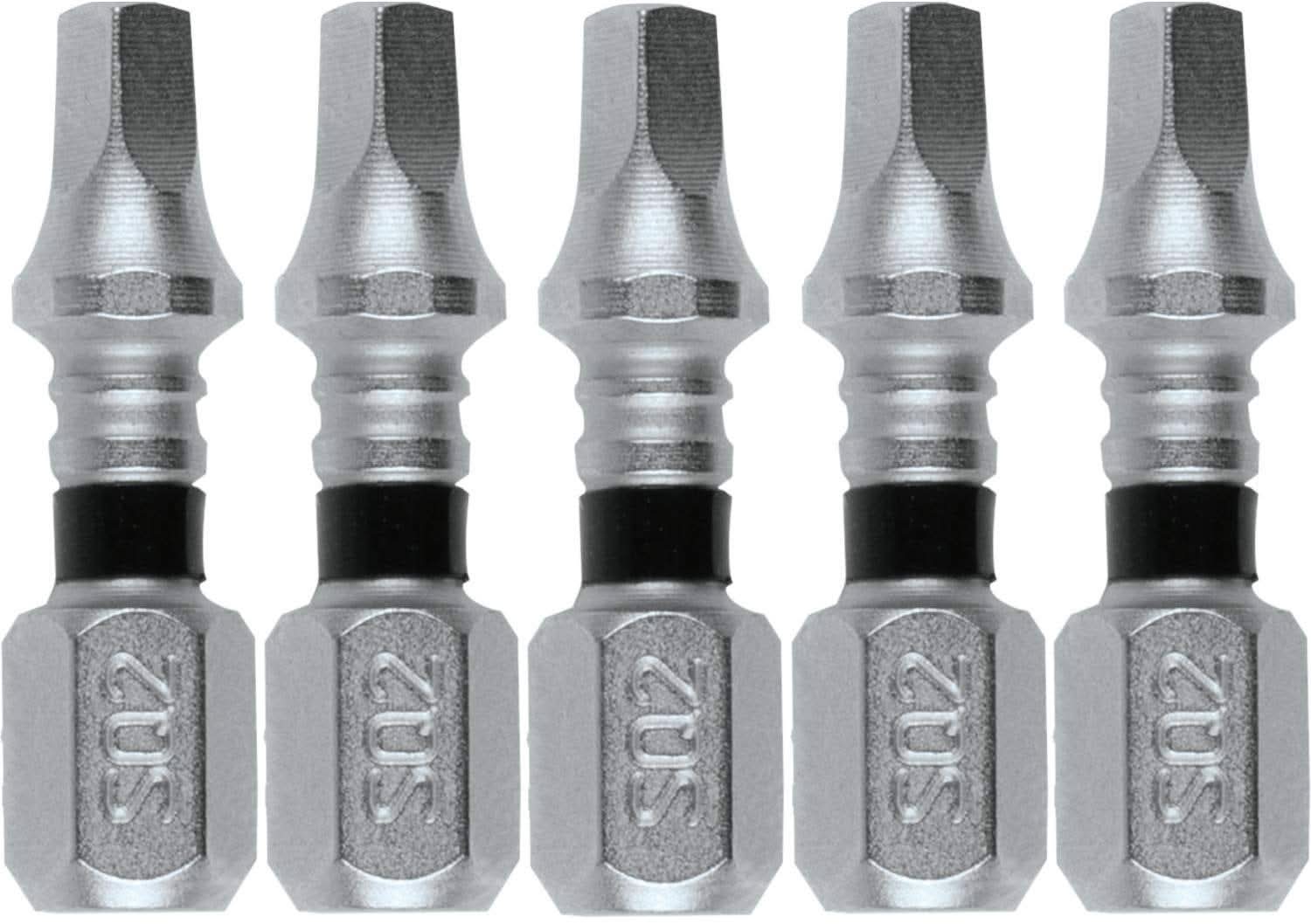 Makita E-00583 Impact XPS #2 Square 1" Insert Bit, 5/pk - Image 1