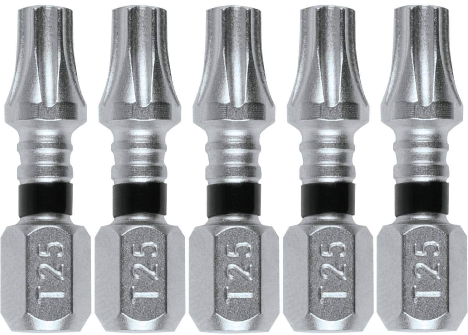 Makita E-00636 Impact XPS T25 Torx 1" Insert Bit, 5/pk - Image 1