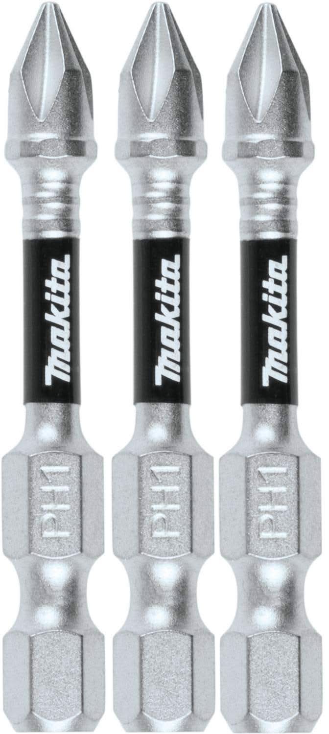 Makita E-00767 Impact XPS #1 Phillips 2" Power Bit, 3/pk - Image 1