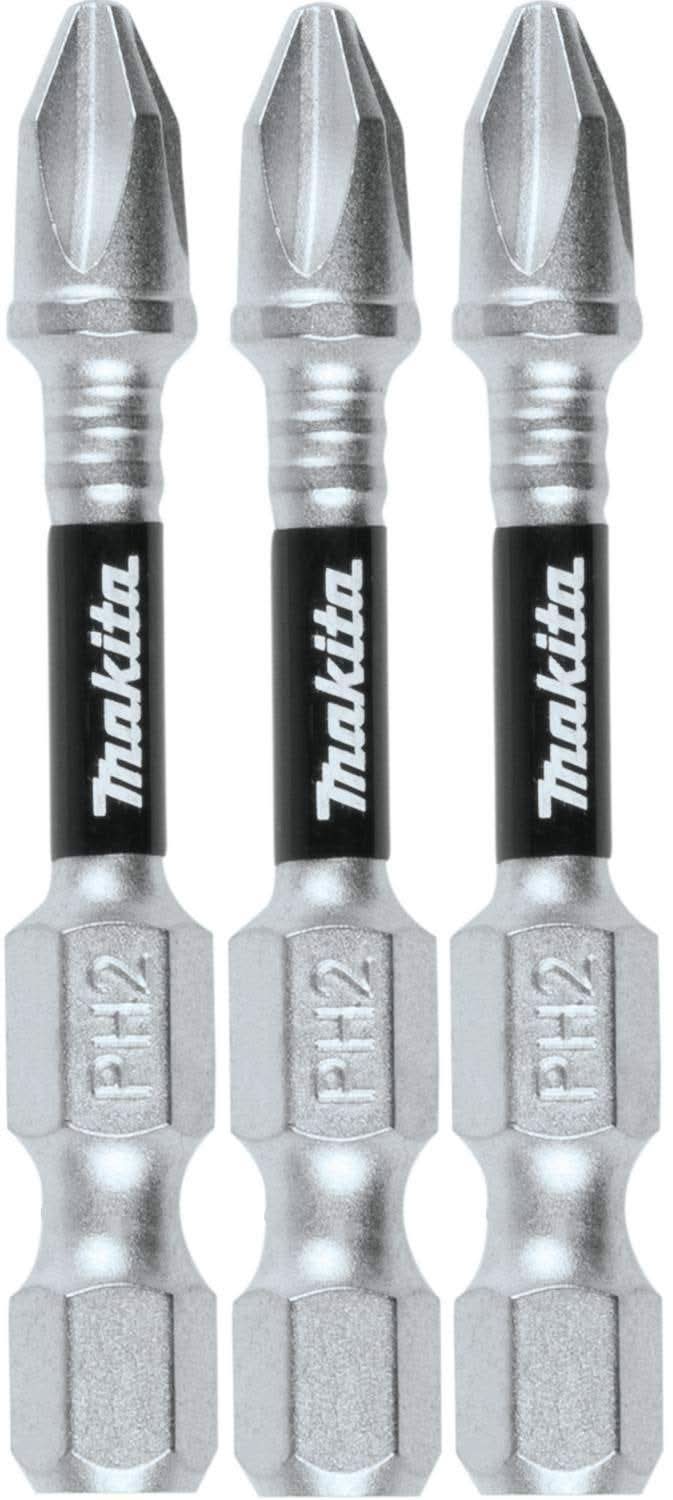 Makita E-00773 Impact XPS #2 Phillips 2" Power Bit, 3/pk - Image 1