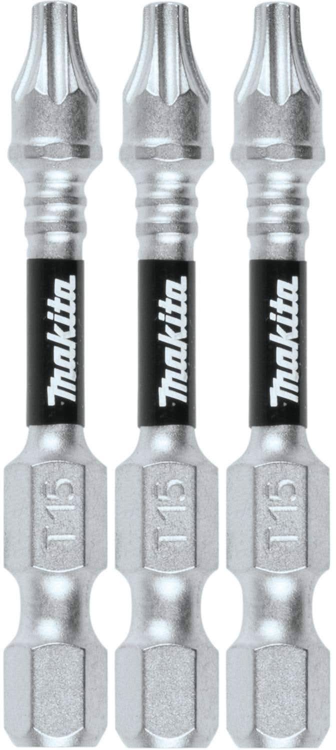 Makita E-00832 Impact XPS T15 Torx 2" Power Bit, 3/pk - Image 1
