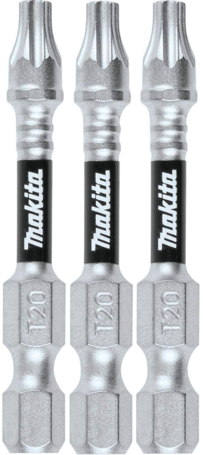 Makita E-00848 Impact XPS T20 Torx 2" Power Bit, 3/pk - Image 1