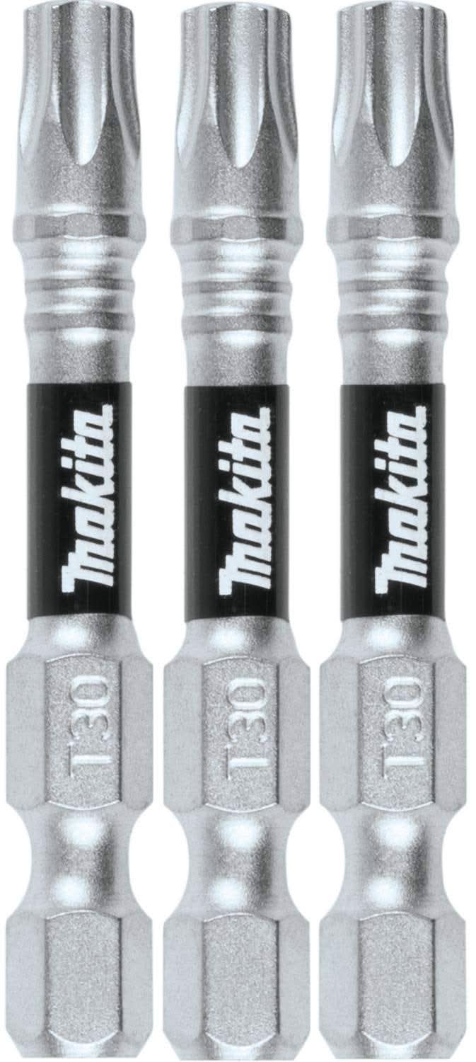Makita E-00876 Impact XPS T30 Torx 2" Power Bit, 3/pk - Image 1