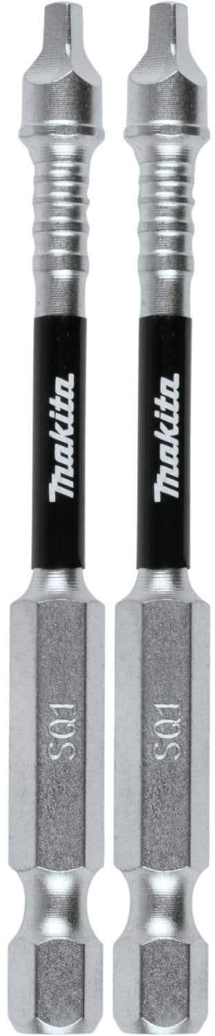 Makita E-01161 Impact XPS #1 Square 3" Power Bit, 2/pk - Image 1