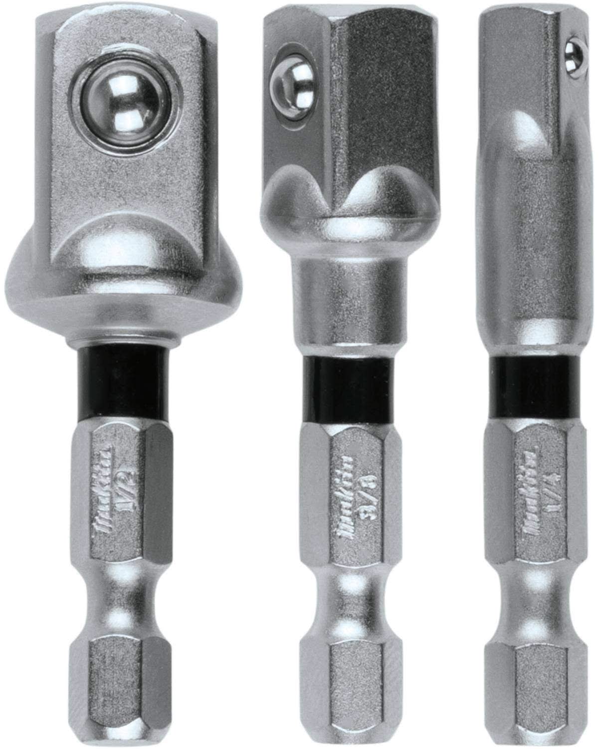Makita E-01600 Impact XPS 3-Piece Square 2" Socket Adapter Set (PROMO) - Image 1