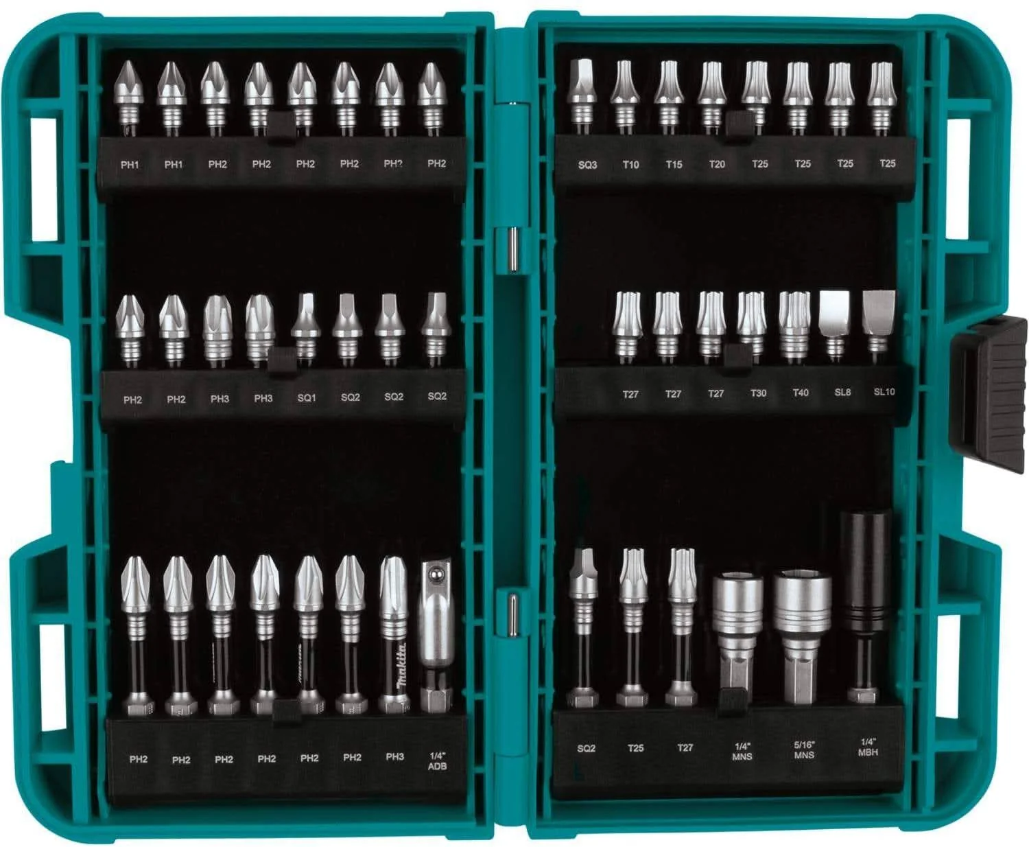 Makita 18V Brushless Cordless Impact Driver with Impact XPS 45-Piece Impact Bit Set (Bare Tool) - Image 3