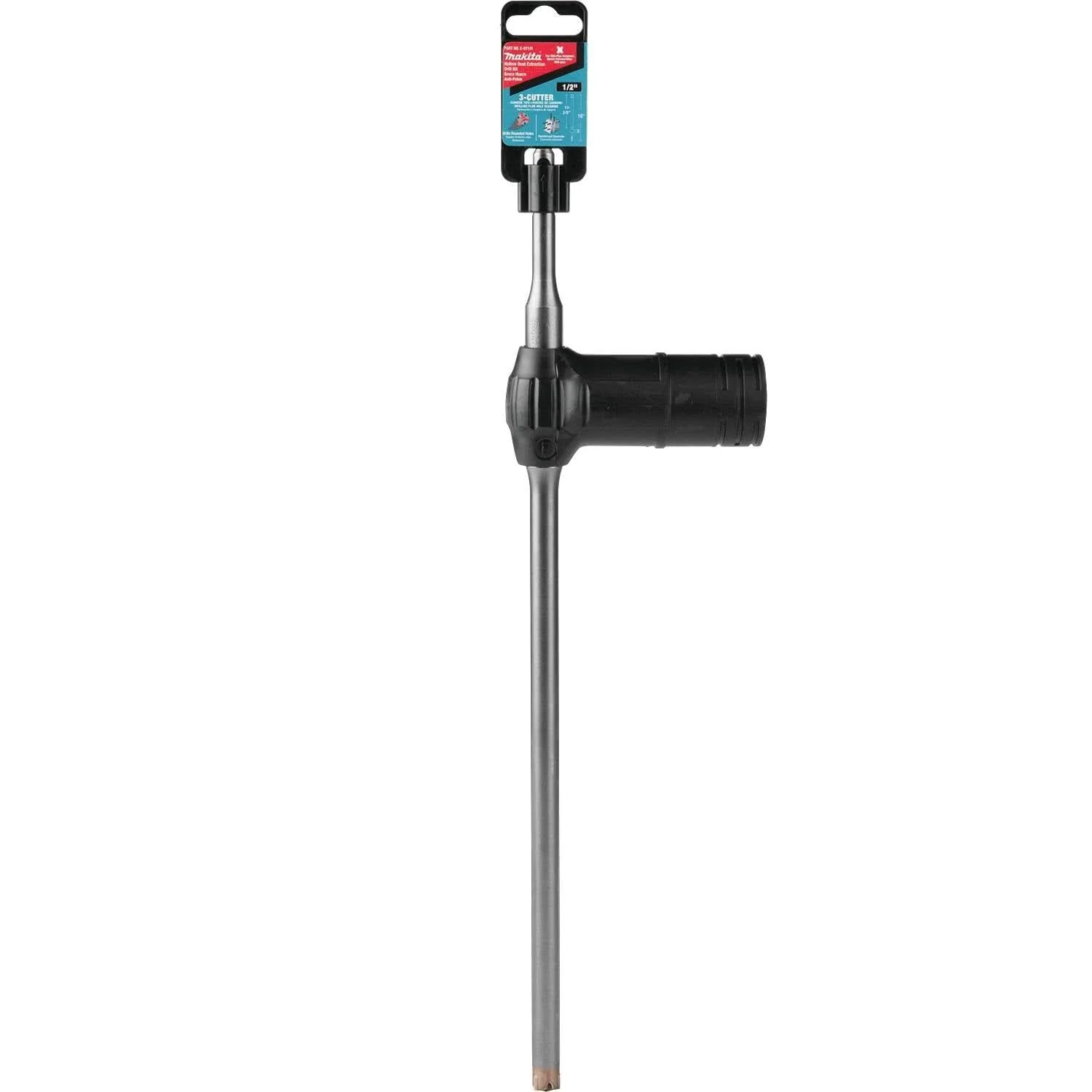 Makita E-07141 1/2" x 16" SDS-Plus Hollow Dust Extraction Drill Bit - Image 1