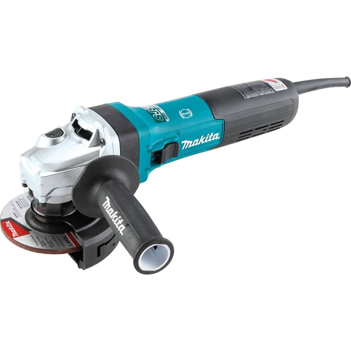 Makita GA4591 Corded 4-1/2″ SJSII High-Power Angle Grinder w/Brake