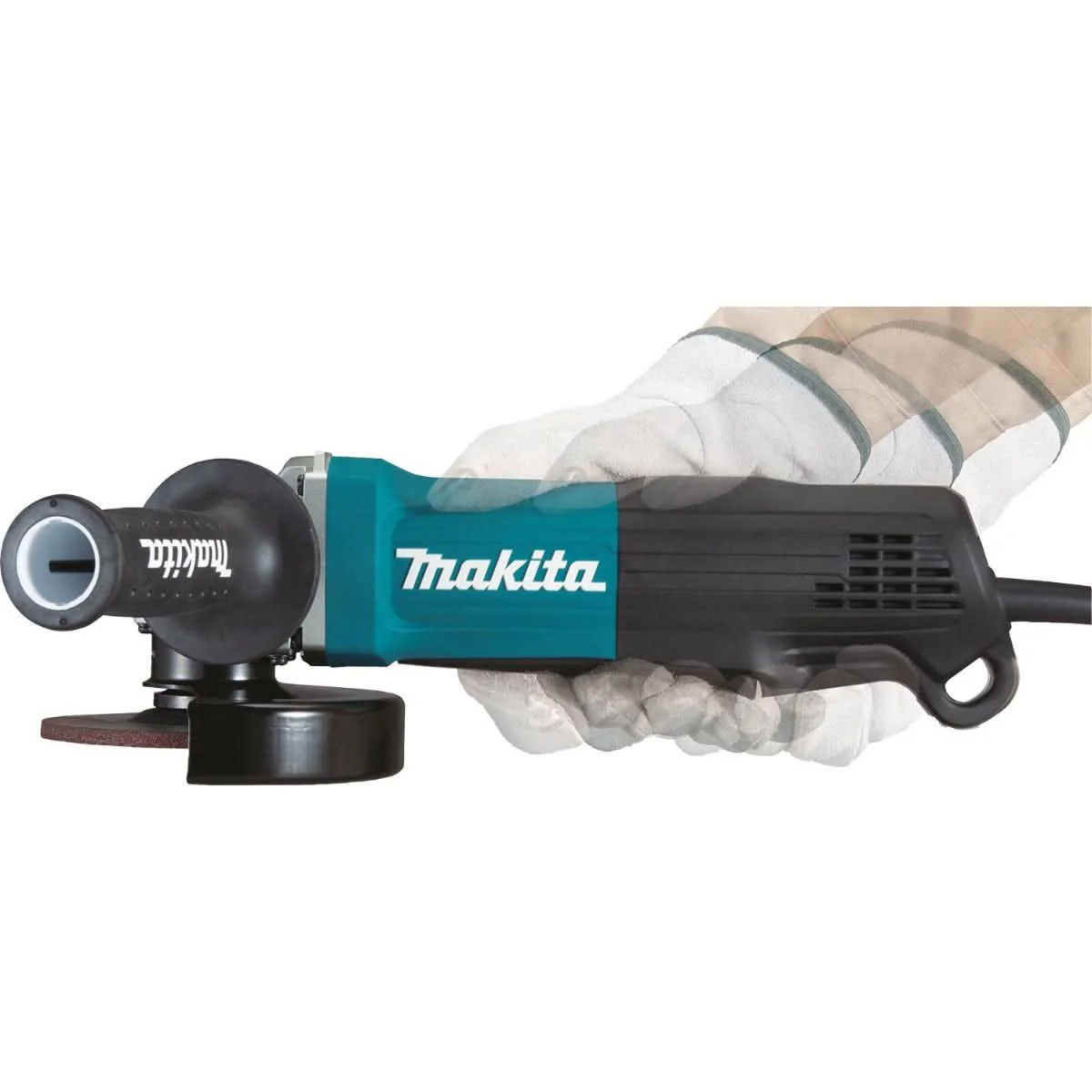 Makita GA5052 Corded 4-1/2" / 5" Paddle Switch Angle Grinder, with AC/DC Switch - Image 2