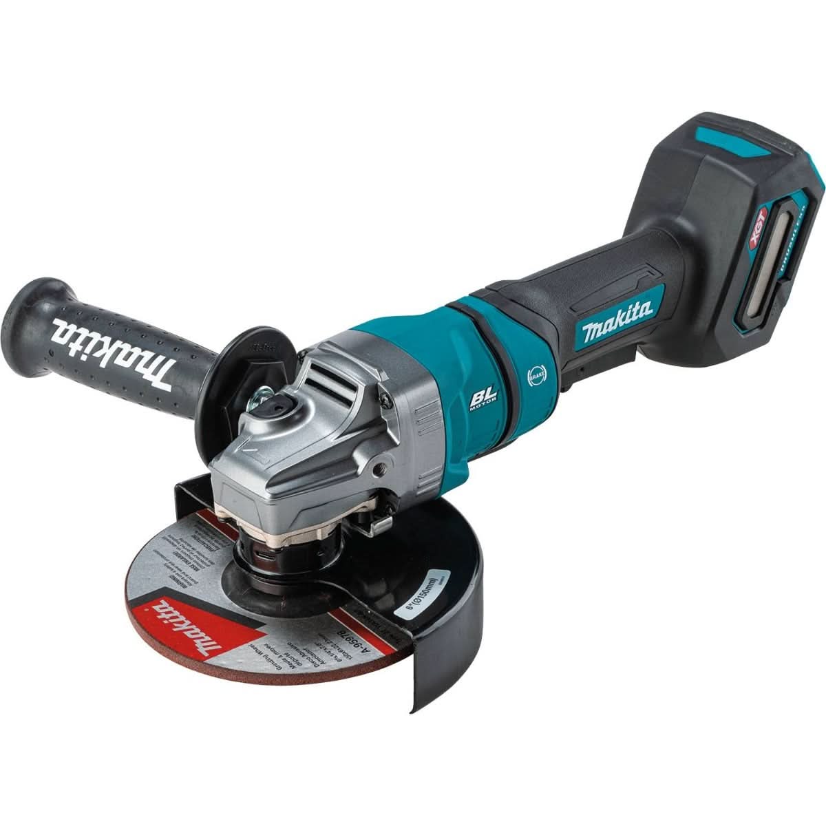 Makita GAG14Z 40V max XGT Brushless Cordless 4-1/2″Â / 6″ Paddle Switch Angle Grinder, with Electric Brake, Tool Only