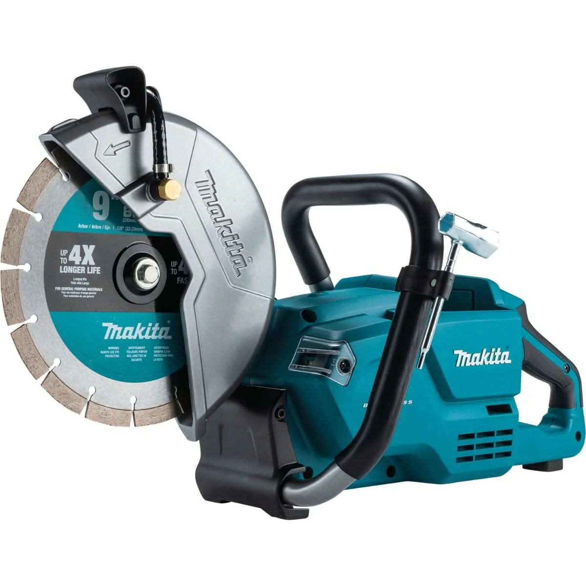 Makita GEC03T 40V max XGT Brushless Cordless 9" Power Cutter Kit, with AFT, Electric Brake (5.0 Ah) - Image 3