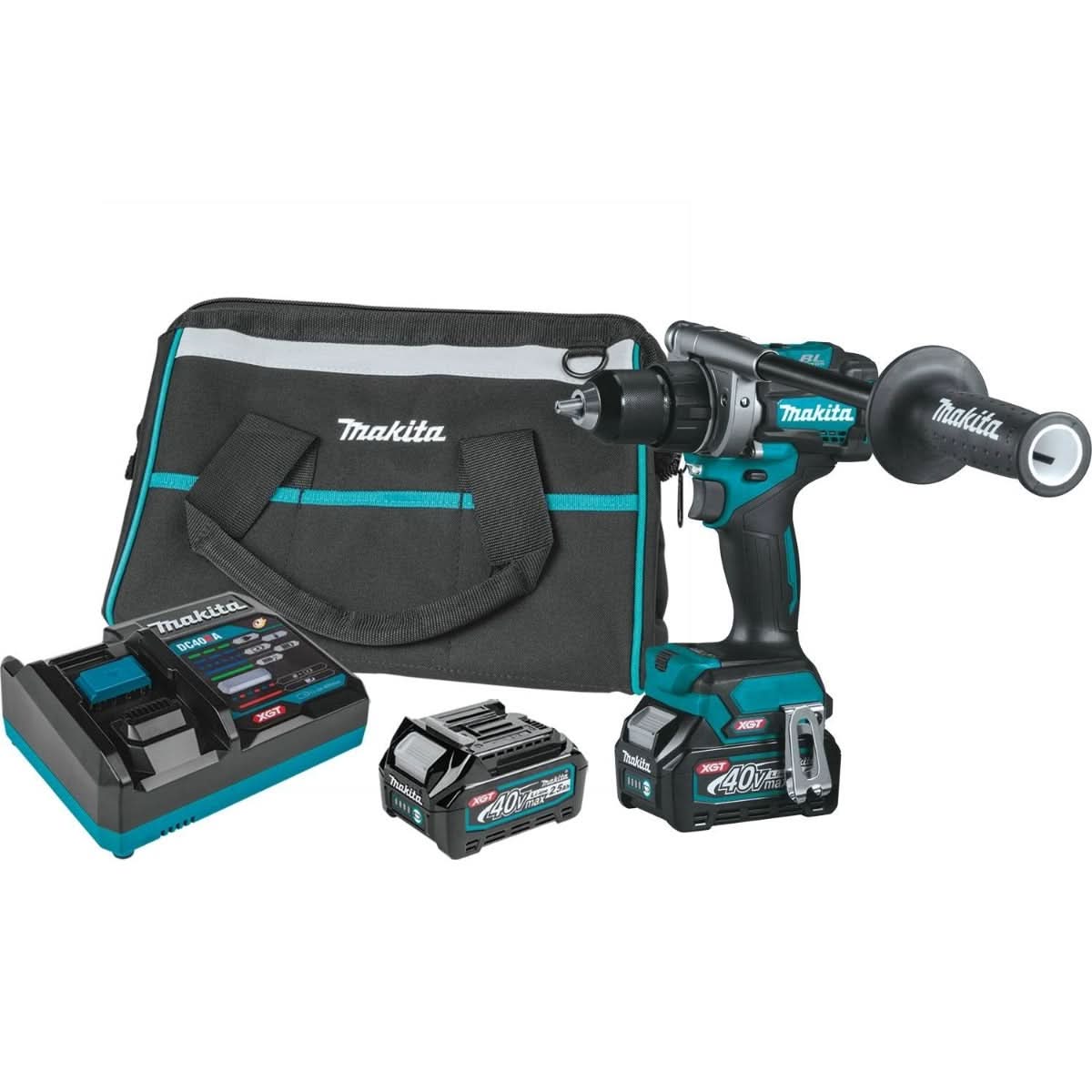 Makita GFD01D 40V max XGT Brushless Cordless 1/2″ Driver-Drill Kit (2.5Ah)