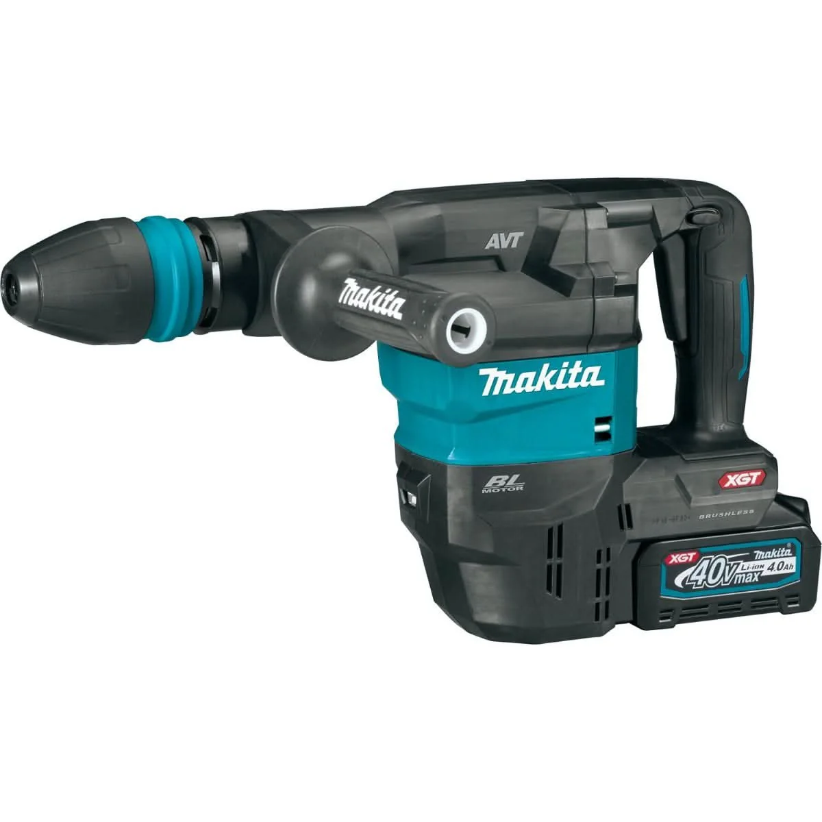 Makita GMH01M1 40V max XGT Brushless Cordless 15 lb. SDS-MAX AVT Demolition Hammer Kit, AWS Capable (4.0Ah) - Image 2